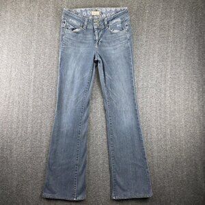 Paige Hidden Hills Jeans Womens 29 Blue Medium Wash Bootcut Stretch 29x33